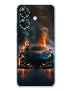 Чехол для Realme Note 60x с картинкой «Lamborghini дымная эстетика» Чехол для Realme Note 60x с картинкой «Lamborghini дымная эстетика»