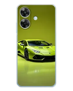 Чехол для Realme Note 60x с картинкой «Салатовый Lamborghini Huracan» Чехол для Realme Note 60x с картинкой «Салатовый Lamborghini Huracan»