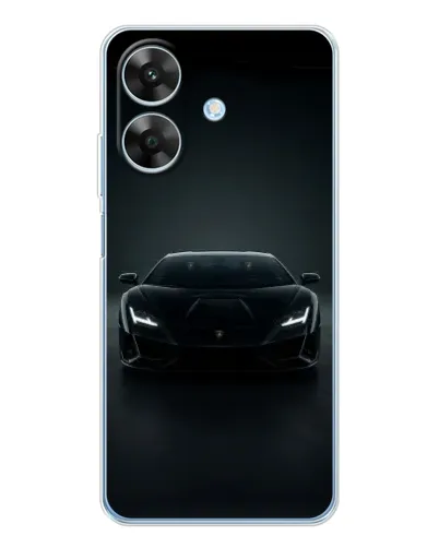 Чехол для Realme Note 60x с картинкой «Черный Lamborghini Aventador» Чехол для Realme Note 60x с картинкой «Черный Lamborghini Aventador»