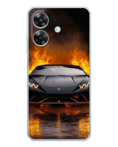 Чехол для Realme Note 60x с картинкой «Lamborghini в огне» Чехол для Realme Note 60x с картинкой «Lamborghini в огне»