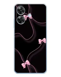 Чехол для Realme Note 60x с картинкой «Розовые ленты» Чехол для Realme Note 60x с картинкой «Розовые ленты»