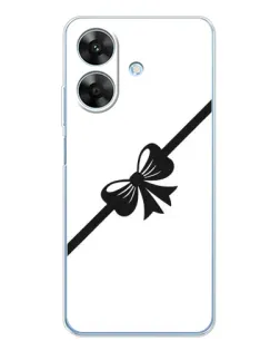 Чехол для Realme Note 60x с картинкой «Диагональный бант» Чехол для Realme Note 60x с картинкой «Диагональный бант»