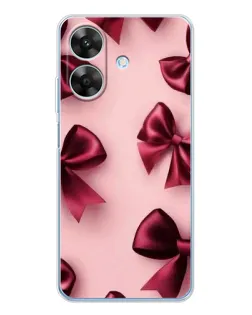 Чехол для Realme Note 60x с картинкой «Бордовый атлас» Чехол для Realme Note 60x с картинкой «Бордовый атлас»