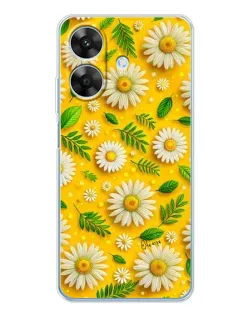 Чехол для Realme Note 60x с картинкой «Ромашковое солнце» Чехол для Realme Note 60x с картинкой «Ромашковое солнце»
