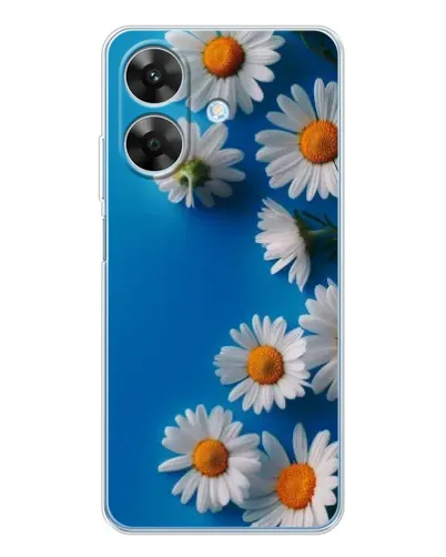 Чехол для Realme Note 60x с картинкой «Белоснежные маргаритки»