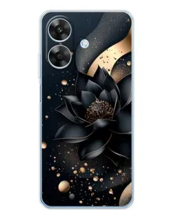 Чехол для Realme Note 60x с картинкой «Черный лотос» Чехол для Realme Note 60x с картинкой «Черный лотос»