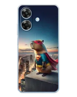 Чохол для Realme Note 60x з картинкою «Капі-мен супергерой»