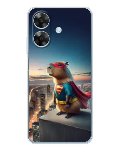 Чохол для Realme Note 60x з картинкою «Капі-мен супергерой»