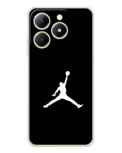 Чехол для Realme Note 70 с картинкой «Jordan Silhouette» Чехол для Realme Note 70 с картинкой «Jordan Silhouette»