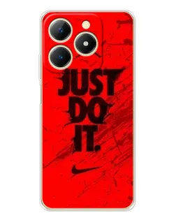 Чехол для Realme Note 70 с картинкой «Nike Just Do It» Чехол для Realme Note 70 с картинкой «Nike Just Do It»