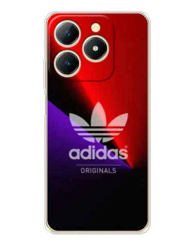 Чехол для Realme Note 70 с картинкой «Adidas Red Neon» Чехол для Realme Note 70 с картинкой «Adidas Red Neon»