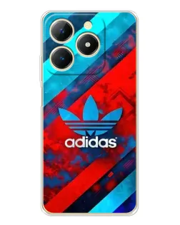 Чехол для Realme Note 70 с картинкой «Абстракция Adidas»