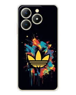 Чехол для Realme Note 70 с картинкой «Adidas Splash»