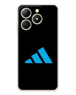 Чехол для Realme Note 70 с картинкой «Adidas Cyan Logo» Чехол для Realme Note 70 с картинкой «Adidas Cyan Logo»