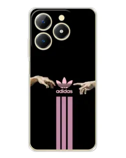 Чехол для Realme Note 70 с картинкой «Adidas Hands» Чехол для Realme Note 70 с картинкой «Adidas Hands»