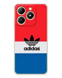 Чехол для Realme Note 70 с картинкой «Ретро блоки Adidas» Чехол для Realme Note 70 с картинкой «Ретро блоки Adidas»