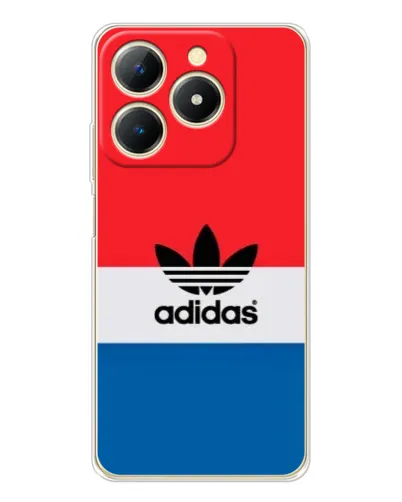 Чехол для Realme Note 70 с картинкой «Ретро блоки Adidas» Чехол для Realme Note 70 с картинкой «Ретро блоки Adidas»