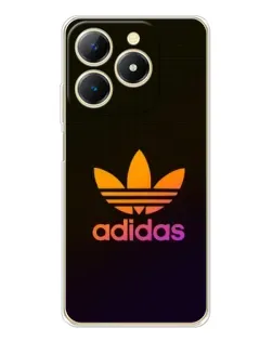 Чехол для Realme Note 70 с картинкой «Градиент Adidas» Чехол для Realme Note 70 с картинкой «Градиент Adidas»