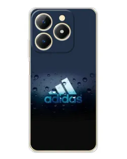 Чехол для Realme Note 70 с картинкой «Adidas Water Drops» Чехол для Realme Note 70 с картинкой «Adidas Water Drops»
