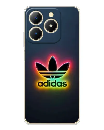 Чехол для Realme Note 70 с картинкой «Неоновый Adidas» Чехол для Realme Note 70 с картинкой «Неоновый Adidas»
