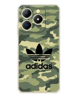 Чехол для Realme Note 70 с картинкой «Милитари стиль Adidas» Чехол для Realme Note 70 с картинкой «Милитари стиль Adidas»