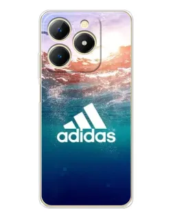 Чехол для Realme Note 70 с картинкой «Океанская глубина адидас» Чехол для Realme Note 70 с картинкой «Океанская глубина адидас»