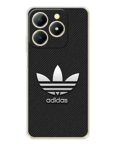 Чехол для Realme Note 70 с картинкой «Adidas Карбоновая текстура» Чехол для Realme Note 70 с картинкой «Adidas Карбоновая текстура»