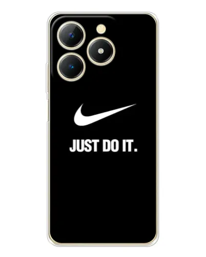 Чехол для Realme Note 70 с картинкой «Классический принт Nike»