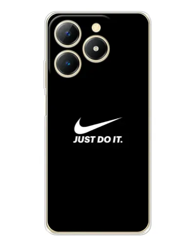 Чехол для Realme Note 70 с картинкой «Минимализм от Nike»