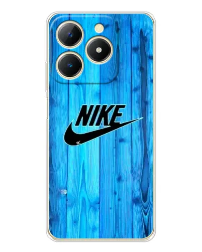 Чехол для Realme Note 70 с картинкой «Голубое дерево Nike»