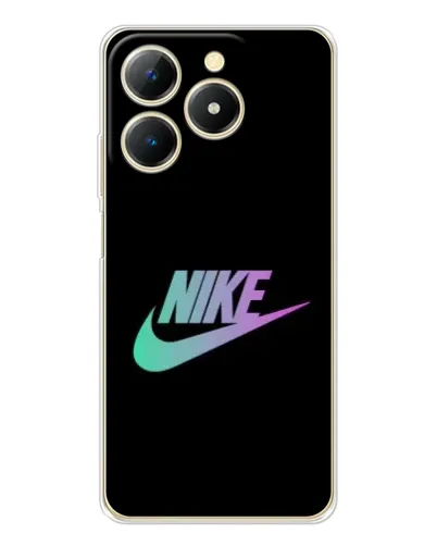 Чехол для Realme Note 70 с картинкой «Nike — городская ночь»