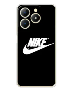 Чехол для Realme Note 70 с картинкой «Мазки краски Nike» Чехол для Realme Note 70 с картинкой «Мазки краски Nike»
