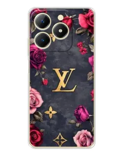 Чехол для Realme Note 70 с картинкой «Цветочный Louis Vuitton»
