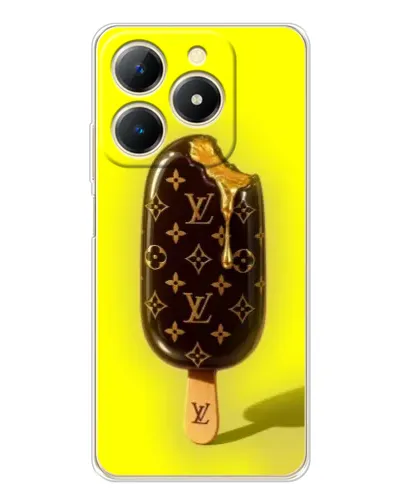 Чехол для Realme Note 70 с картинкой «Мороженое от LV»