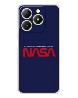 Чехол для Realme Note 70 с картинкой «NASA — глубокий космос»