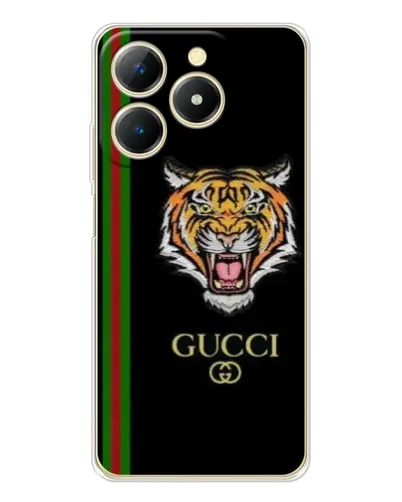 Чехол для Realme Note 70 с картинкой «Тигр Gucci»