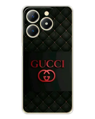 Чехол для Realme Note 70 с картинкой «Gucci — стеганый черный»
