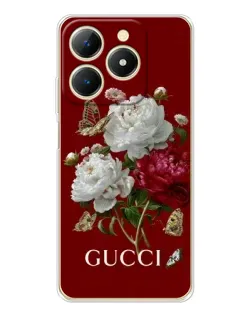 Чехол для Realme Note 70 с картинкой «Gucci —  сад»