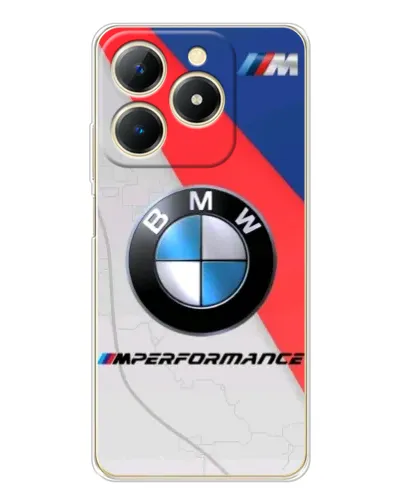 Чехол для Realme Note 70 с картинкой «BMW Performance стиль» Чехол для Realme Note 70 с картинкой «BMW Performance стиль»