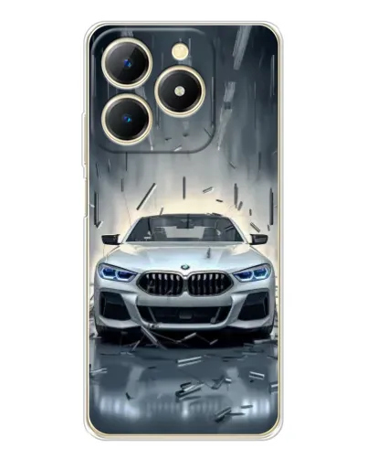 Чехол для Realme Note 70 с картинкой «BMW в свете фар» Чехол для Realme Note 70 с картинкой «BMW в свете фар»
