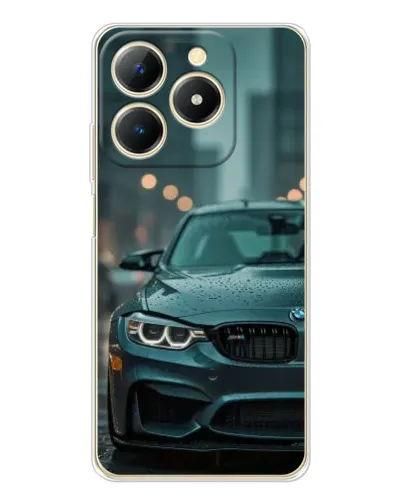 Чехол для Realme Note 70 с картинкой «BMW в огнях города» Чехол для Realme Note 70 с картинкой «BMW в огнях города»