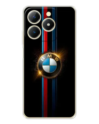 Чехол для Realme Note 70 с картинкой «BMW M-Power неон» Чехол для Realme Note 70 с картинкой «BMW M-Power неон»
