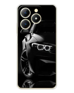 Чохол для Realme Note 70 з картинкою «Чорна BMW — профіль» Чохол для Realme Note 70 з картинкою «Чорна BMW — профіль»