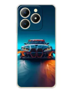 Чохол для Realme Note 70 з картинкою «BMW — вогні неону» Чохол для Realme Note 70 з картинкою «BMW — вогні неону»