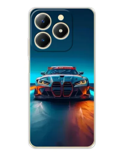 Чохол для Realme Note 70 з картинкою «BMW — вогні неону» Чохол для Realme Note 70 з картинкою «BMW — вогні неону»
