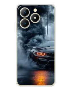 Чохол для Realme Note 70 з картинкою «BMW M-Power — абстракція» Чохол для Realme Note 70 з картинкою «BMW M-Power — абстракція»