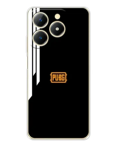 Чохол для Realme Note 70 з картинкою «PUBG — вертикальні лінії»