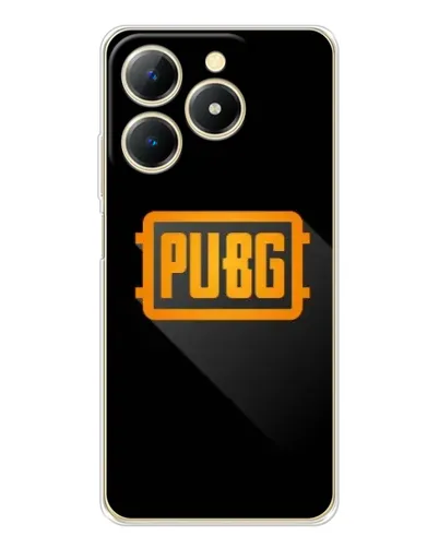 Чохол для Realme Note 70 з картинкою «PUBG — рамка лого»