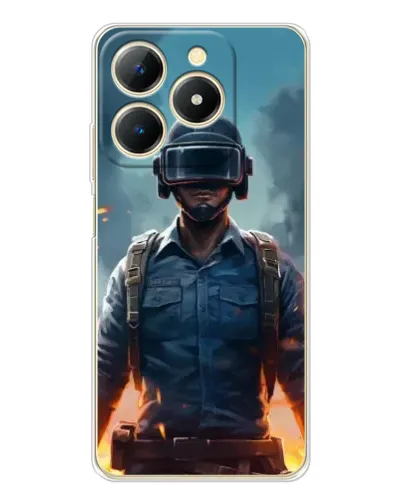 Чохол для Realme Note 70 з картинкою «PUBG — реалістичний герой»