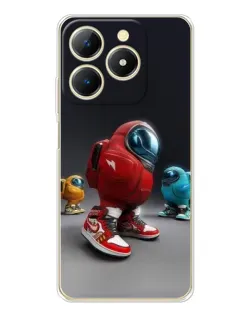 Чохол для Realme Note 70 з картинкою «Among Us — 3D стиль»